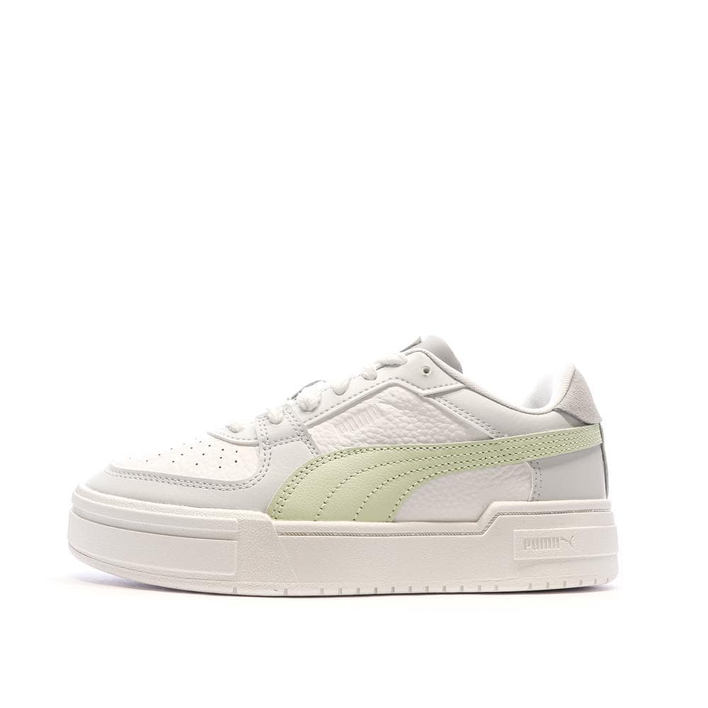 Baskets Blanche/Gris/Vert Femme Puma 394749-02 1
