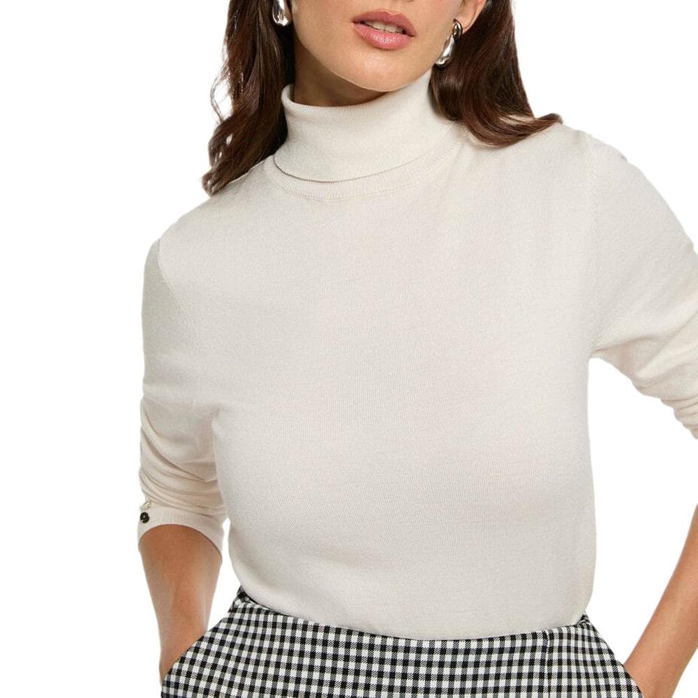 Pull Blanc Femme Morgan MFLORIA 1