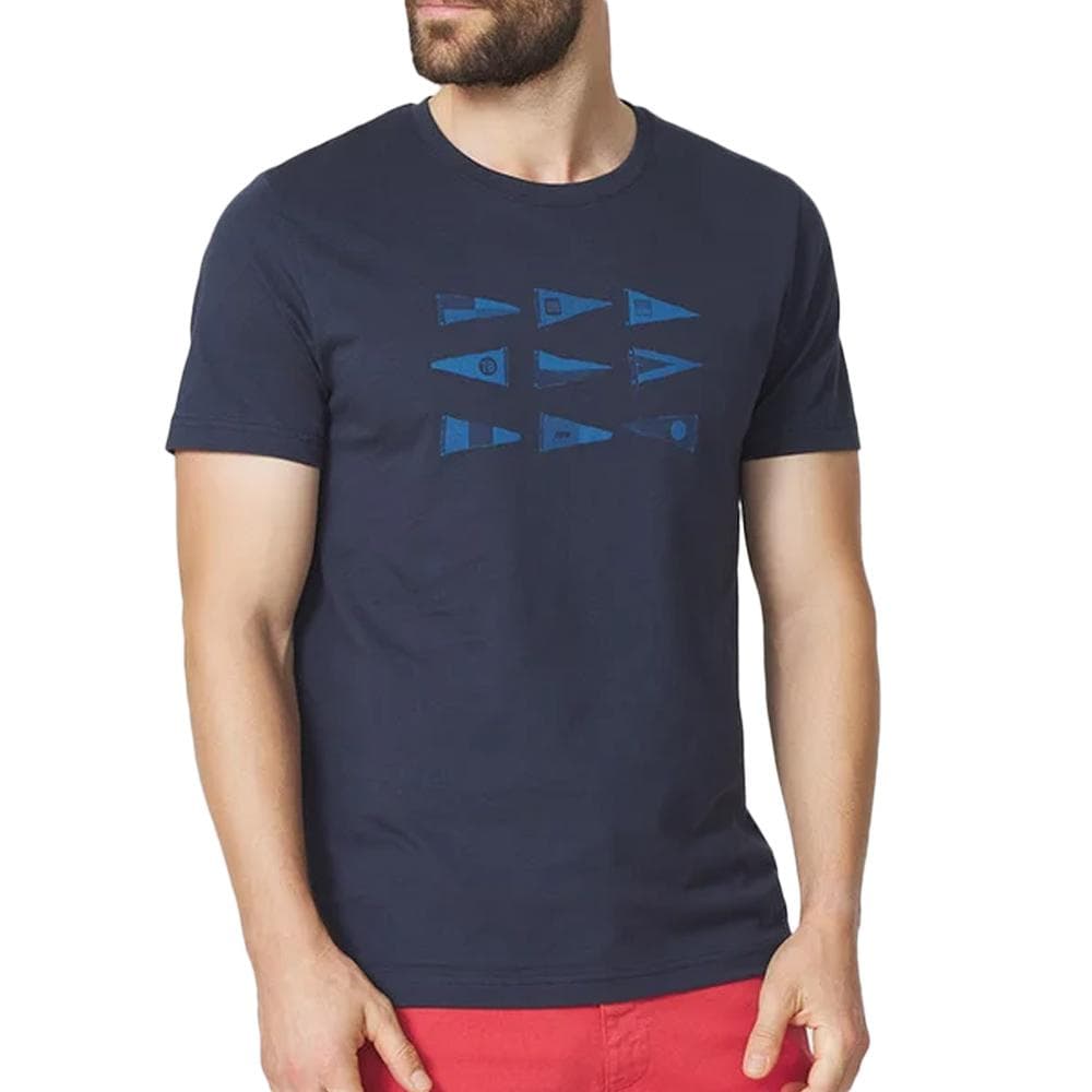 T-Shirt Marine Homme TBS Navy 1