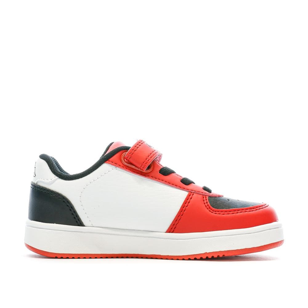 Baskets Blanc/Rouge Garçon KAPPA Malone 2