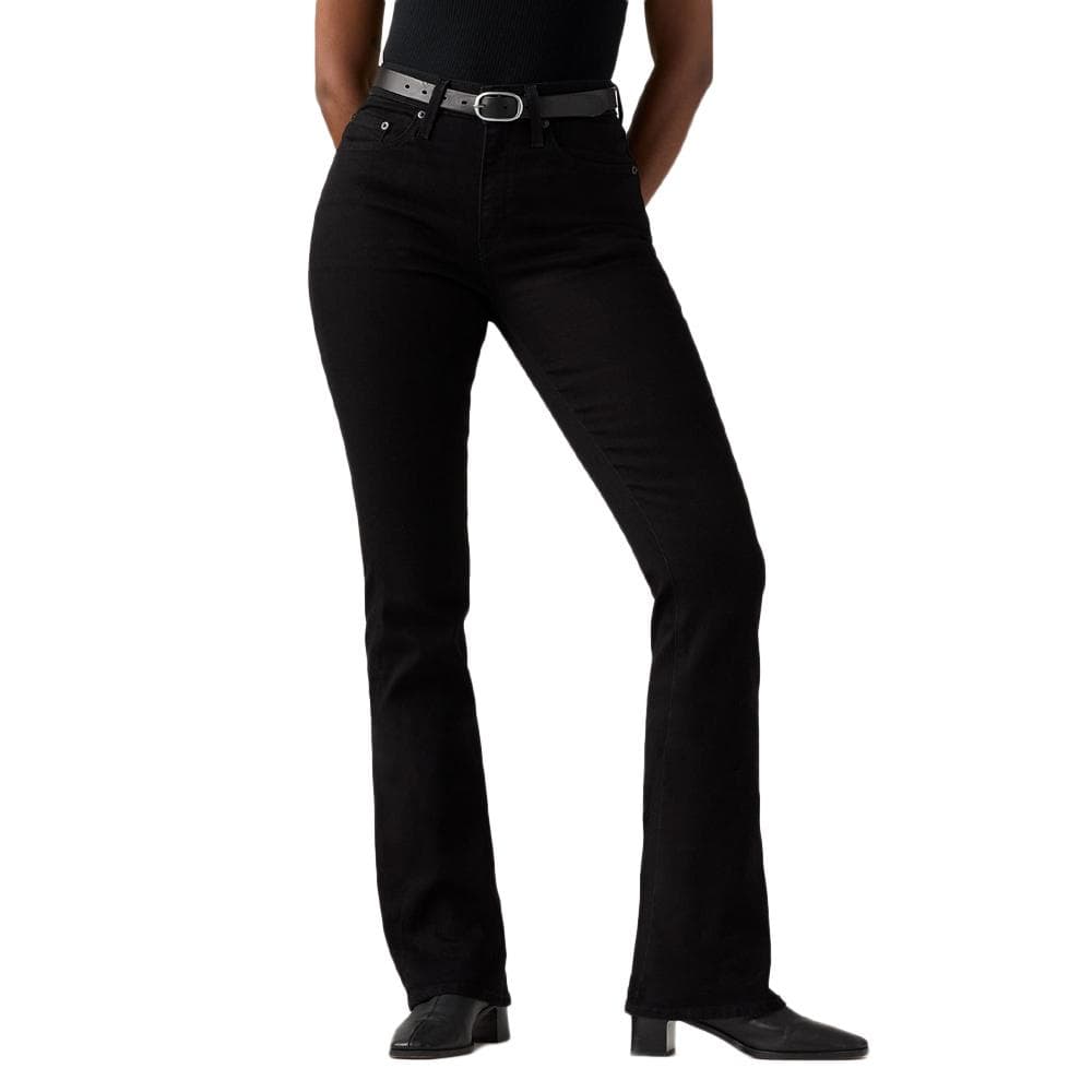 Jean 725 Noir Bootcut Femme Levi's High Rise 1