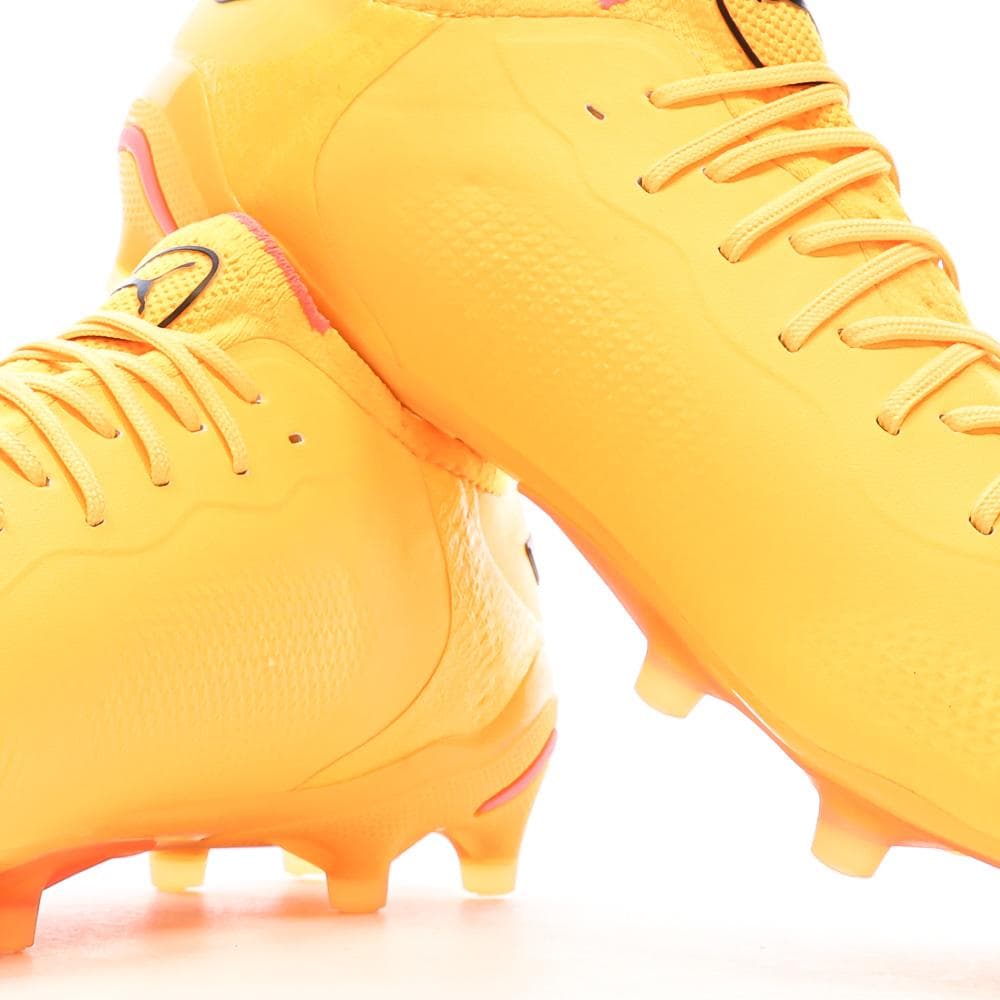 Chaussures de Foot Jaunes Homme Puma King Ultimate FG/AG 107563 7