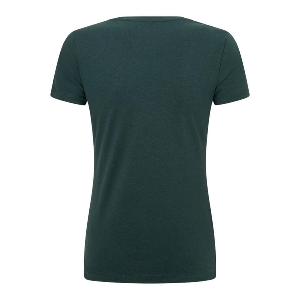 T-shirt Vert Foncé Femme Pepe Jeans New Virginia 2