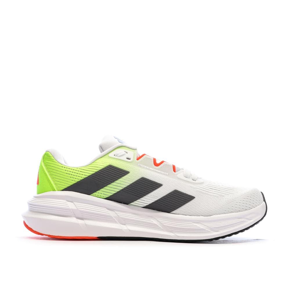 Baskets Grises/Jaunes Homme Adidas Questar 3 2