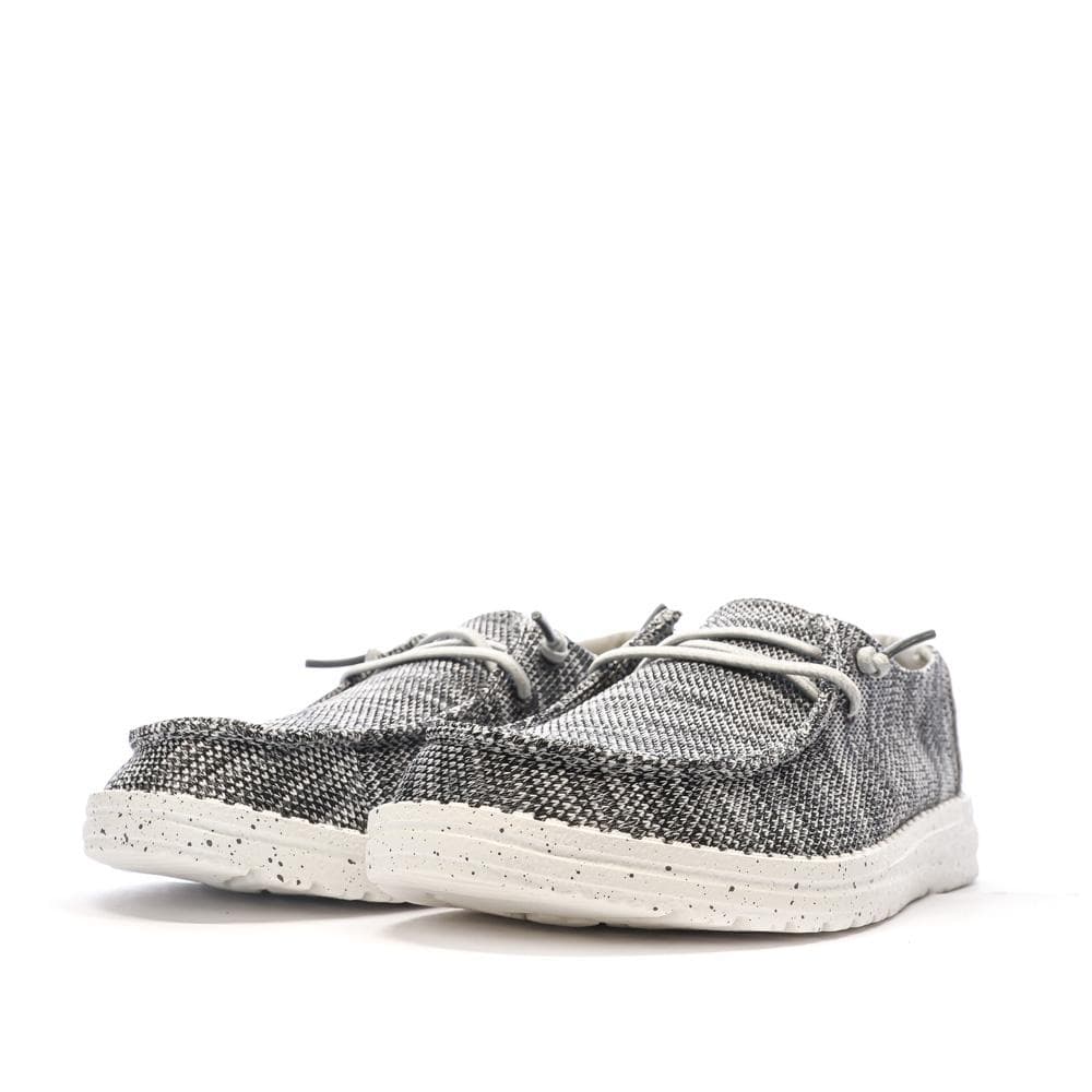 Chaussures Grises Chiné Femme Hey Dude Wendy Sox 6