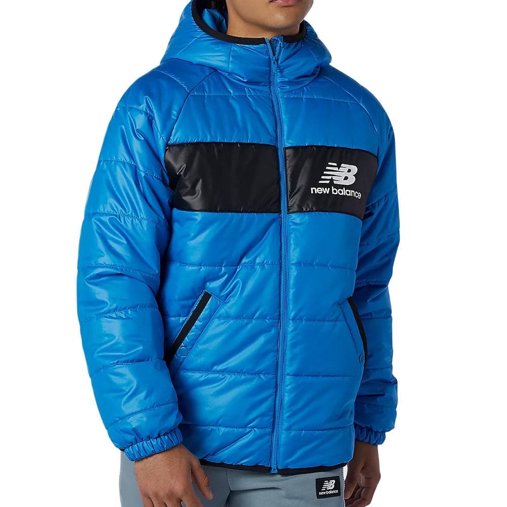 Doudoune Bleue Homme New Balance NBATH 1