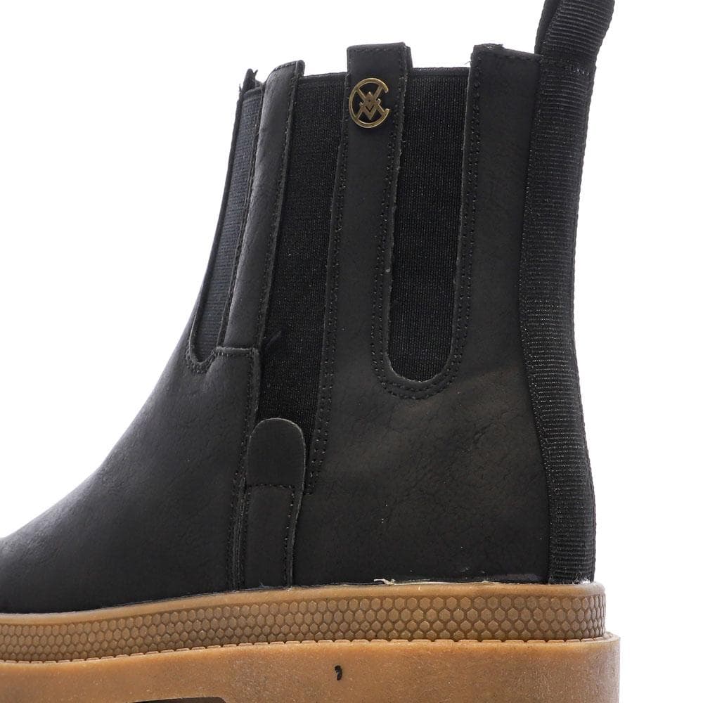 Bottines Noires Femme Chattawak NINA 7