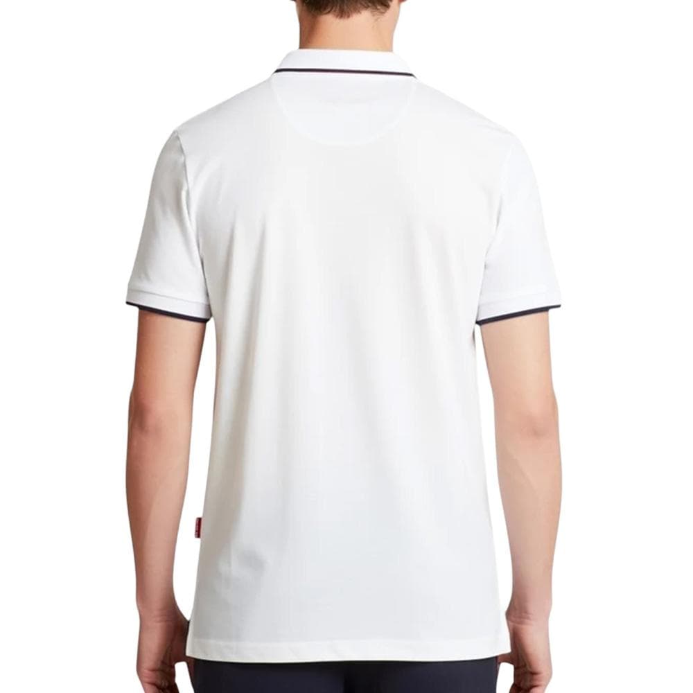 Polo Blanc Homme Lee Cooper GLC2046 2