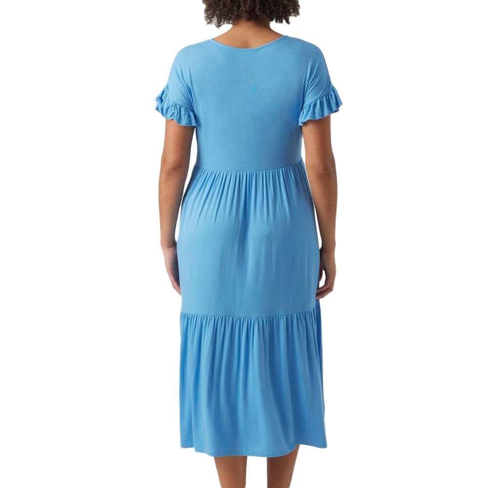 Robe D'allaitement Bleu Femme Mamalicious Helen 2