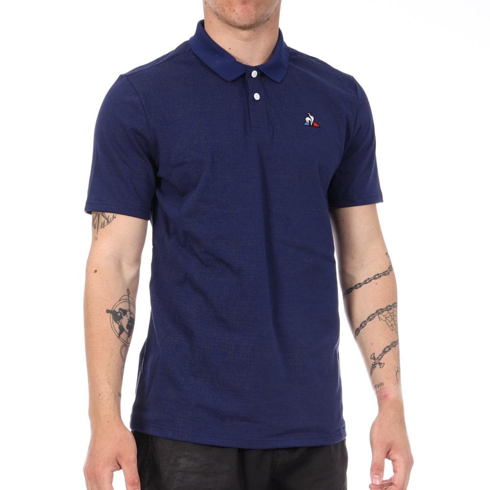 Polo Marine Homme Le Coq Sportif Pblue 1