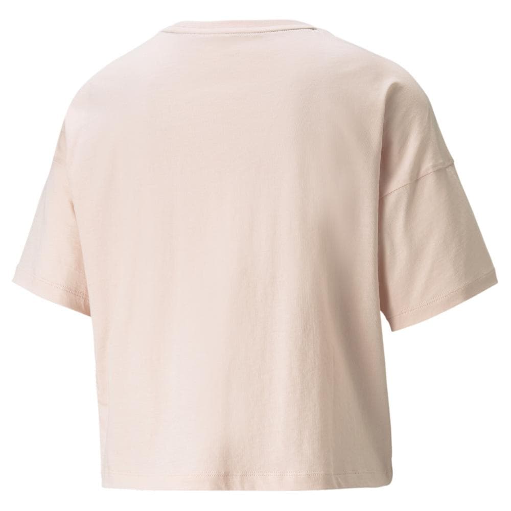 T-shirt Rose Femme Puma Essential Cropped 2
