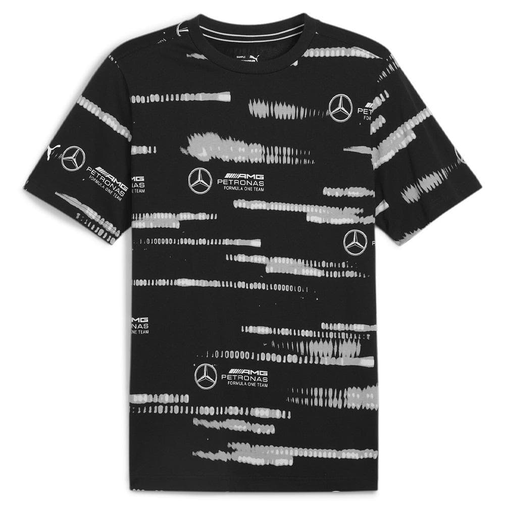 T-Shirt Noir Homme Puma Mapf1 Aop Logo 1