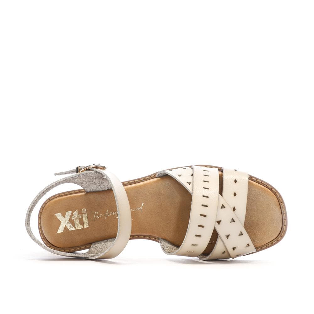 Sandales Blanc/Beige Femme Xti 143868 4