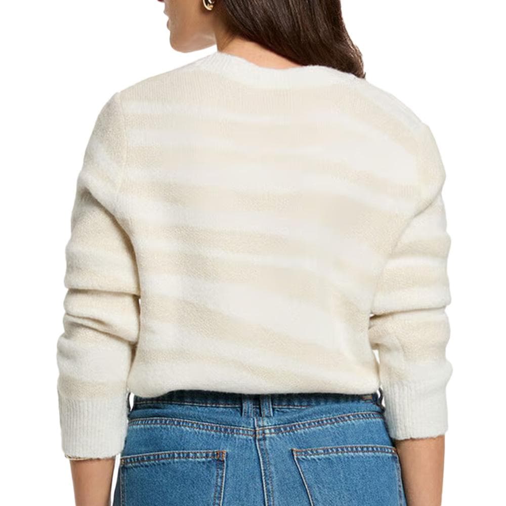 Pull Beige/Blanc Femme Morgan MTIGRA 2