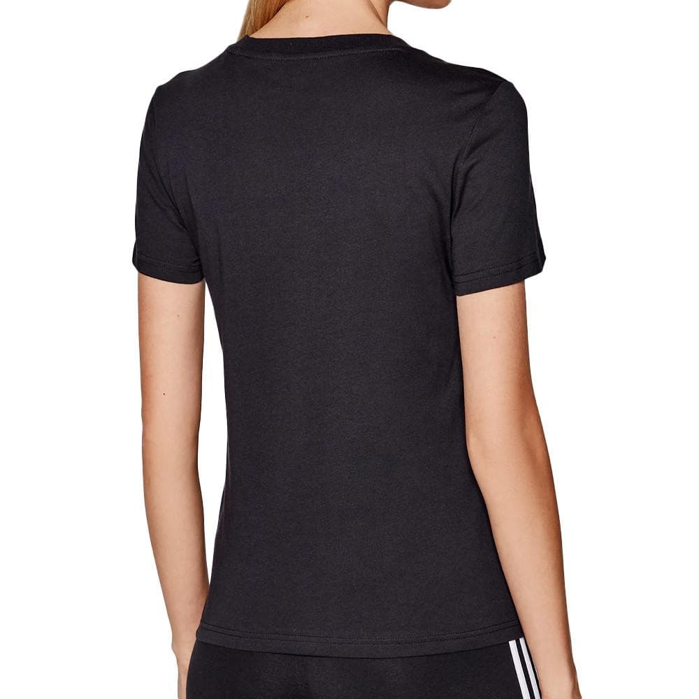 T-shirt Noir Femme Adidas Lin 2