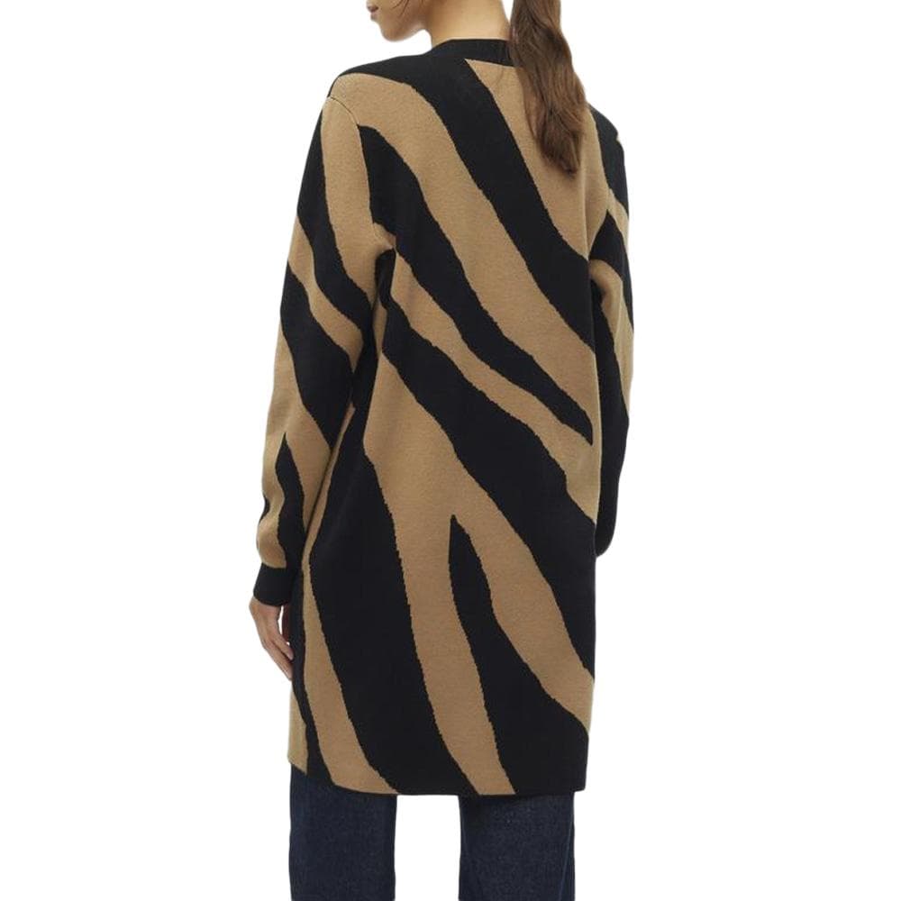 Gilet Long Noir/Camel Femme Vero Moda Nancy 2