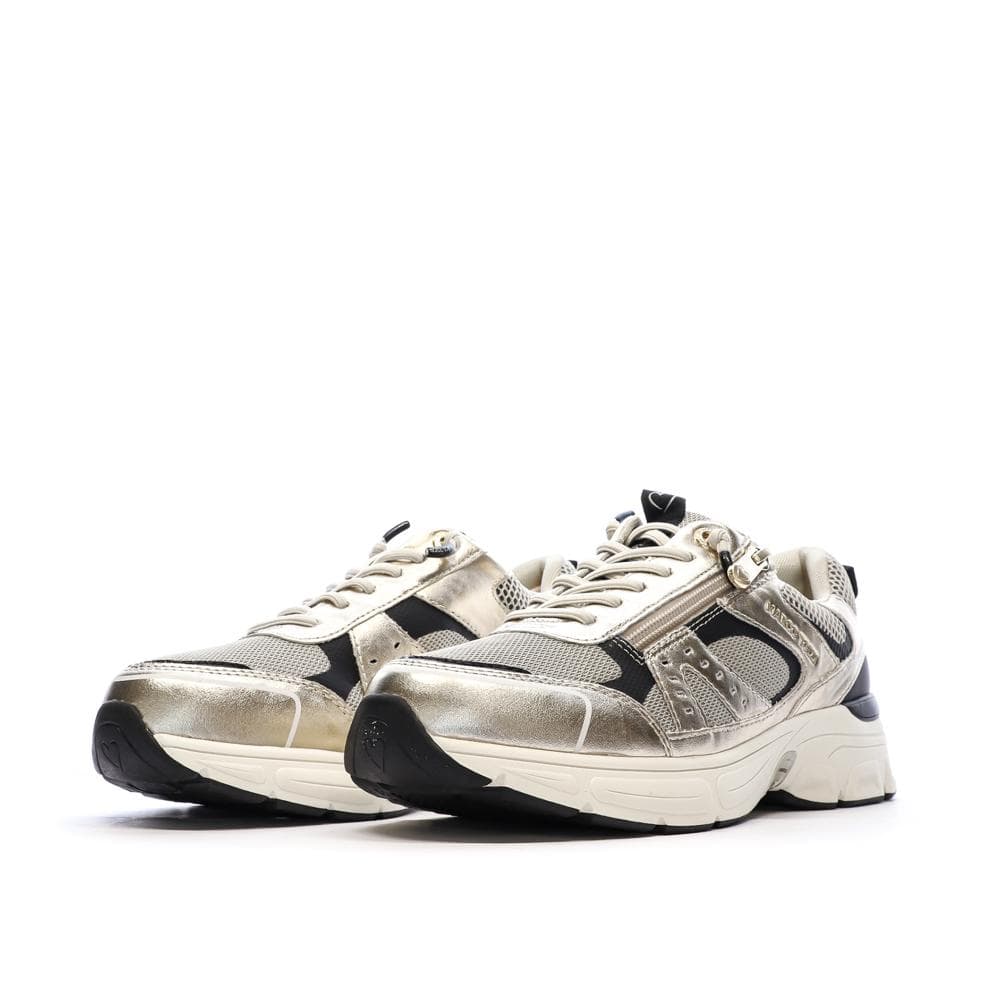 Baskets Doré Femme Marco Tozzi Gold 6