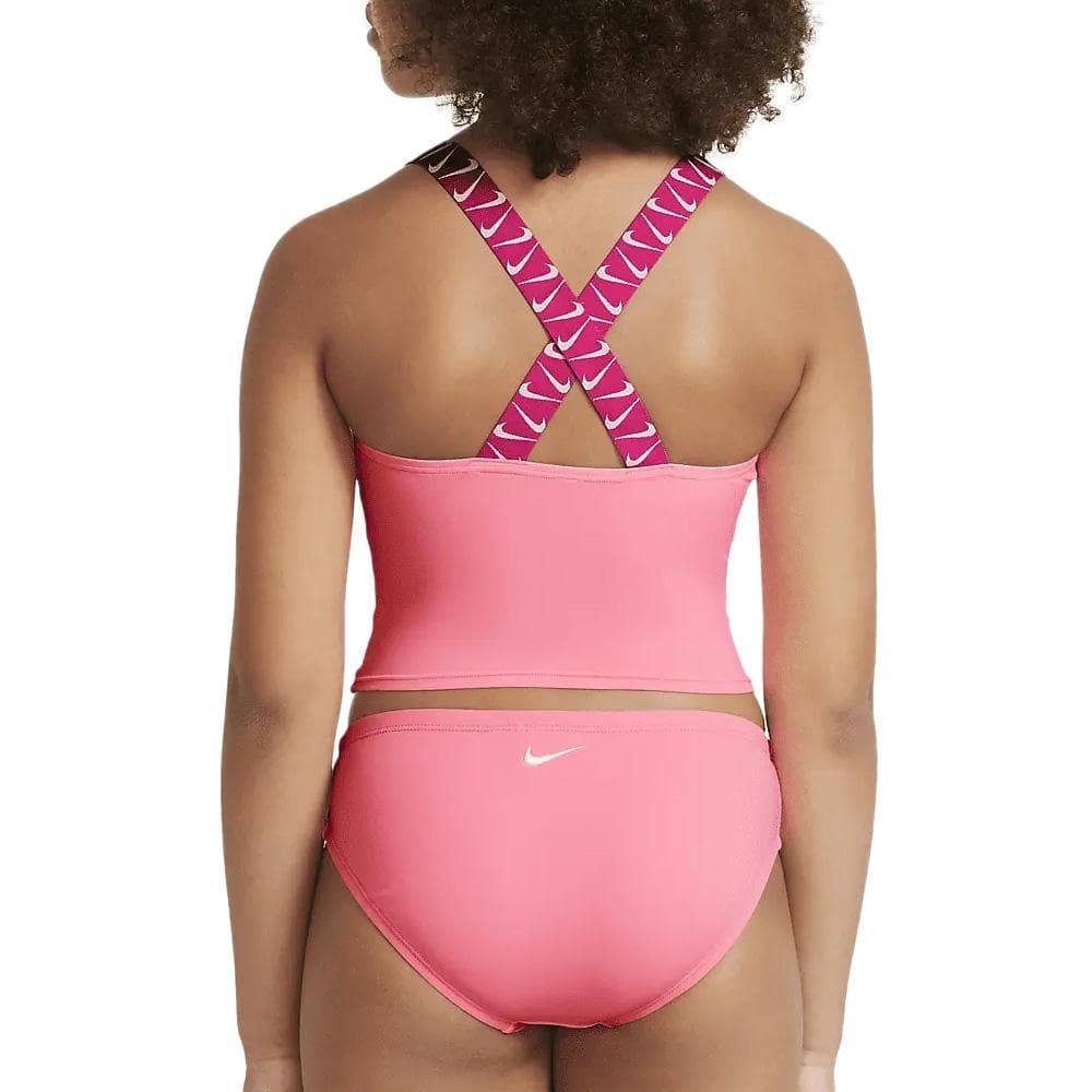 Maillot de bain 2 pieces Rose Fille Nike NESSB716 2