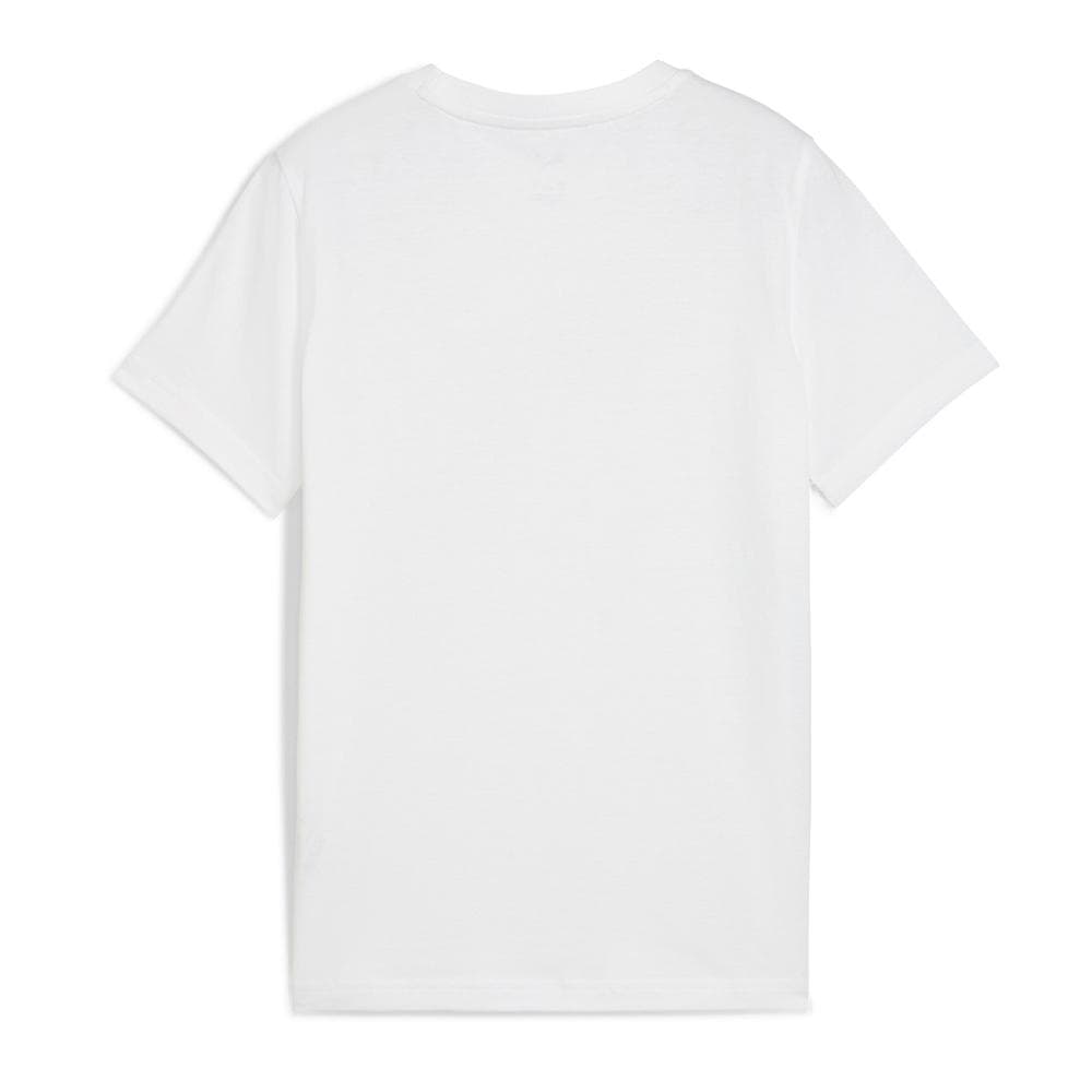 T-Shirt Blanc Fille Puma Graphic 2