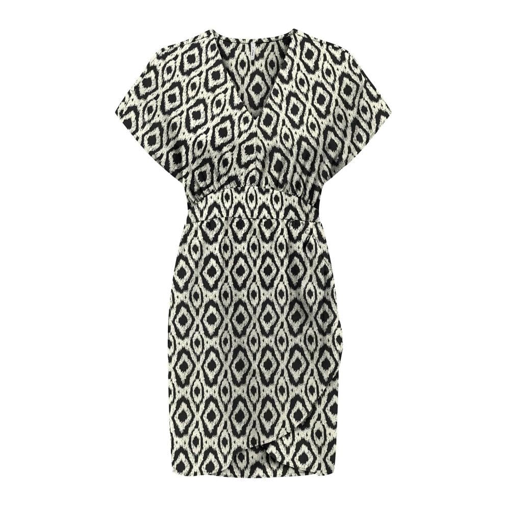 Robe Beige/Noir Femme ONLY Tracy 1