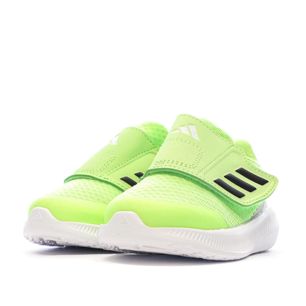 Baskets Jaune Fluo Garçon Adidas Runfalcon 3.0 Ac 6