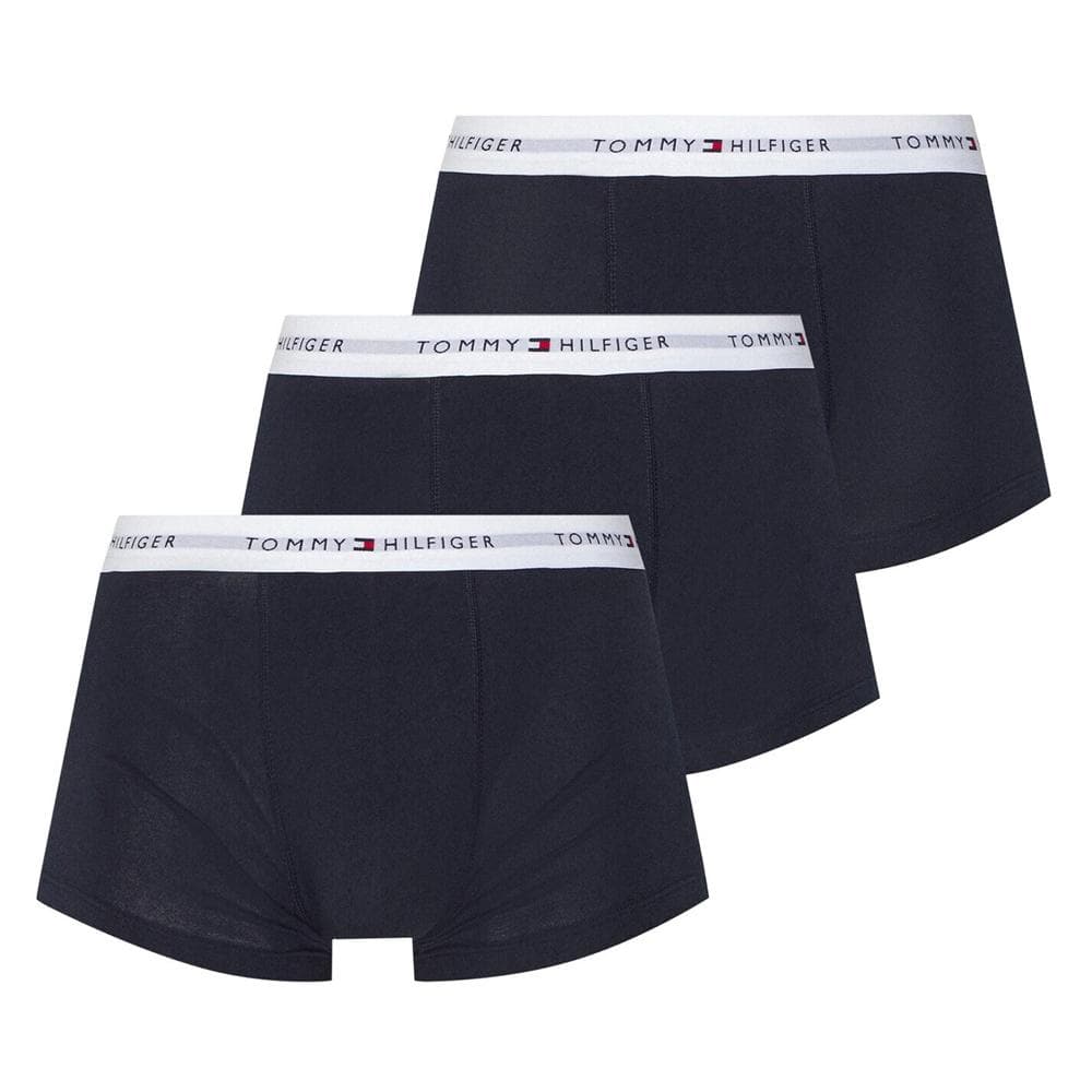 x3 Boxers Noir/Blanc Homme Tommy Hilfiger Trunk1 1