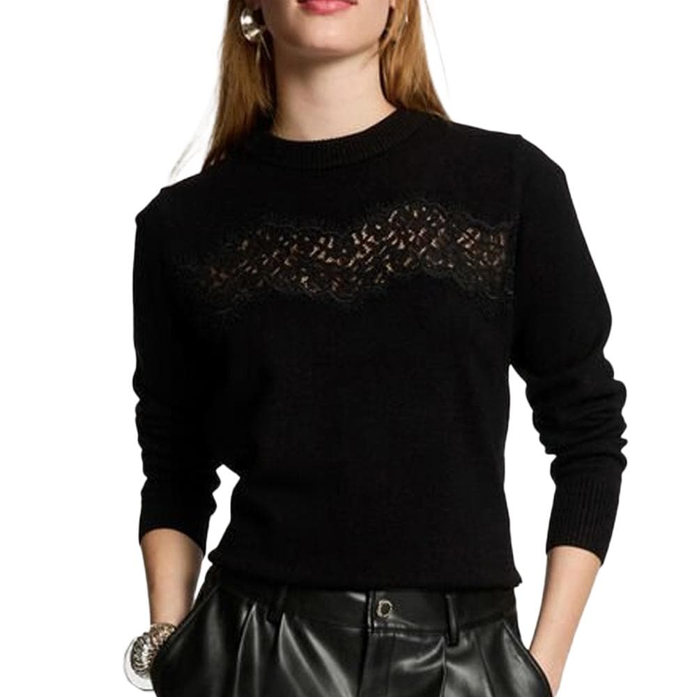 Pull Noir Femme Morgan Mdixie 1