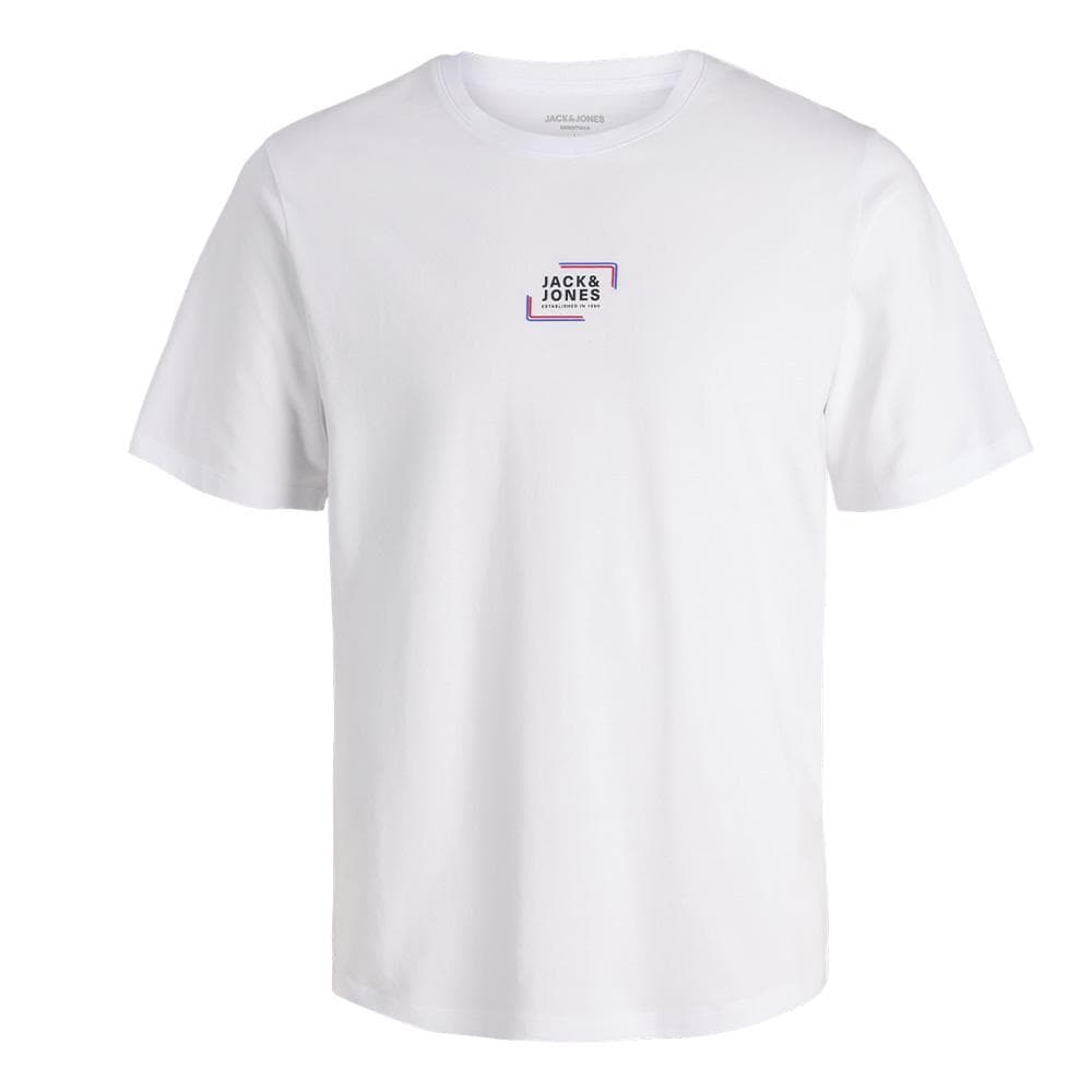 T-Shirt Blanc Garçon Jack & Jones Corp 1