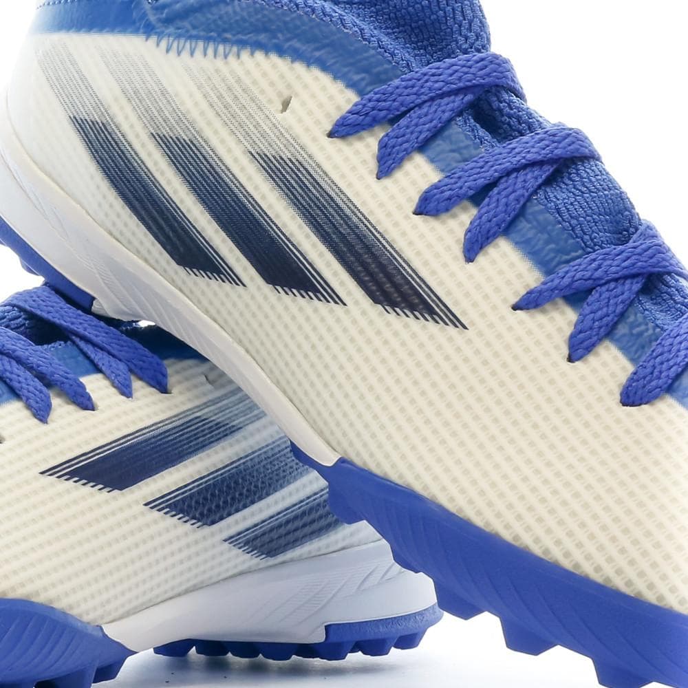Chaussures de Futsal Bleu/Blanc Garçon Adidas X Speedflow.3 Tf J 7