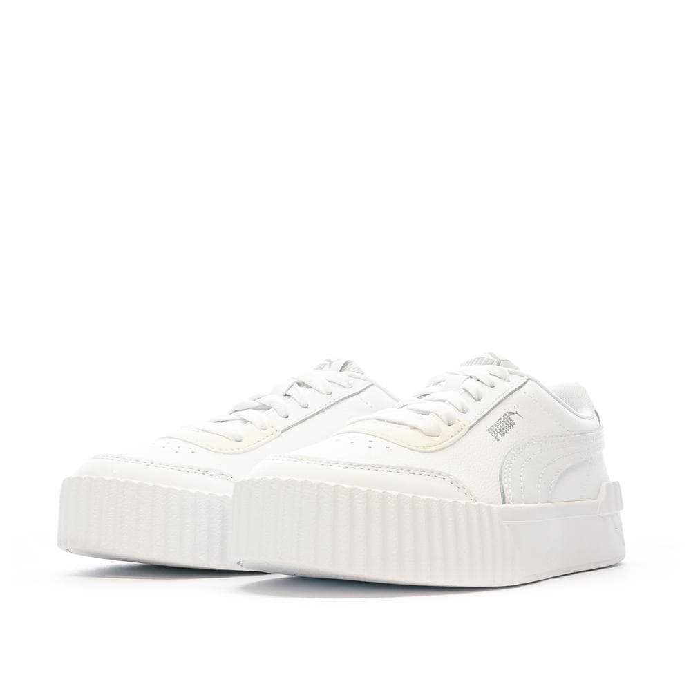 Baskets Blanches Femme Puma Carina Lift 6