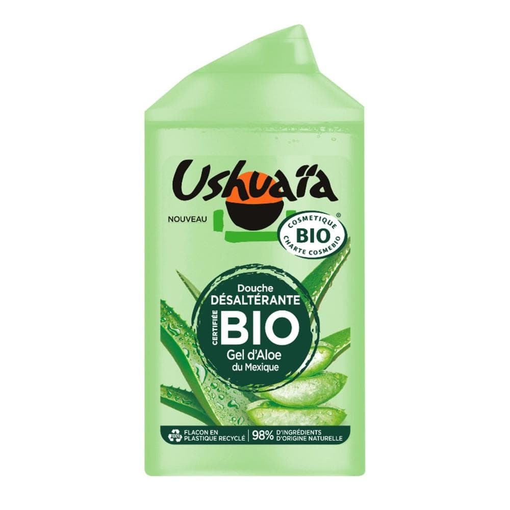 Gel Douche Bio Douche Désaltérante Ushuaia Gel d'Aloe Du Mexique GELBIOMEX 1