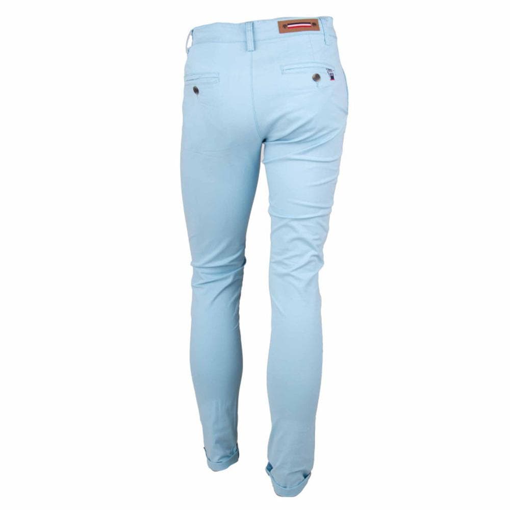 Chino Bleu Clair Homme La Maison Blaggio Tenali 2