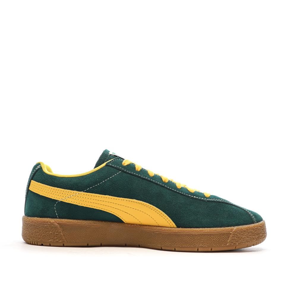 Baskets Vertes/Oranges Homme Puma Delphin 2