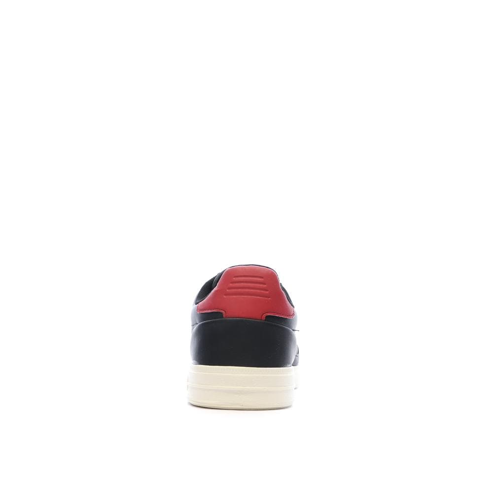 Baskets Noires/Rouges Homme Lacoste Court 3