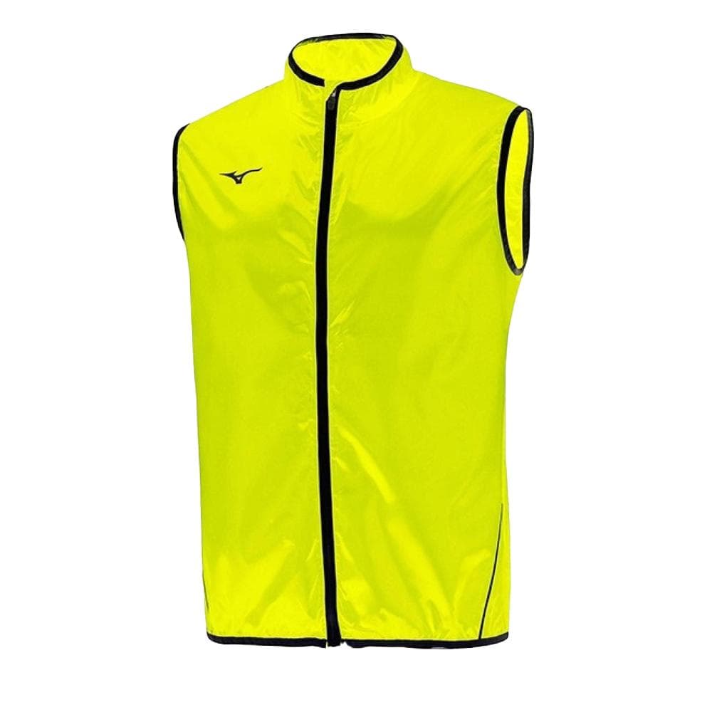 Veste sans manches Jaune Homme Mizuno Rain 1