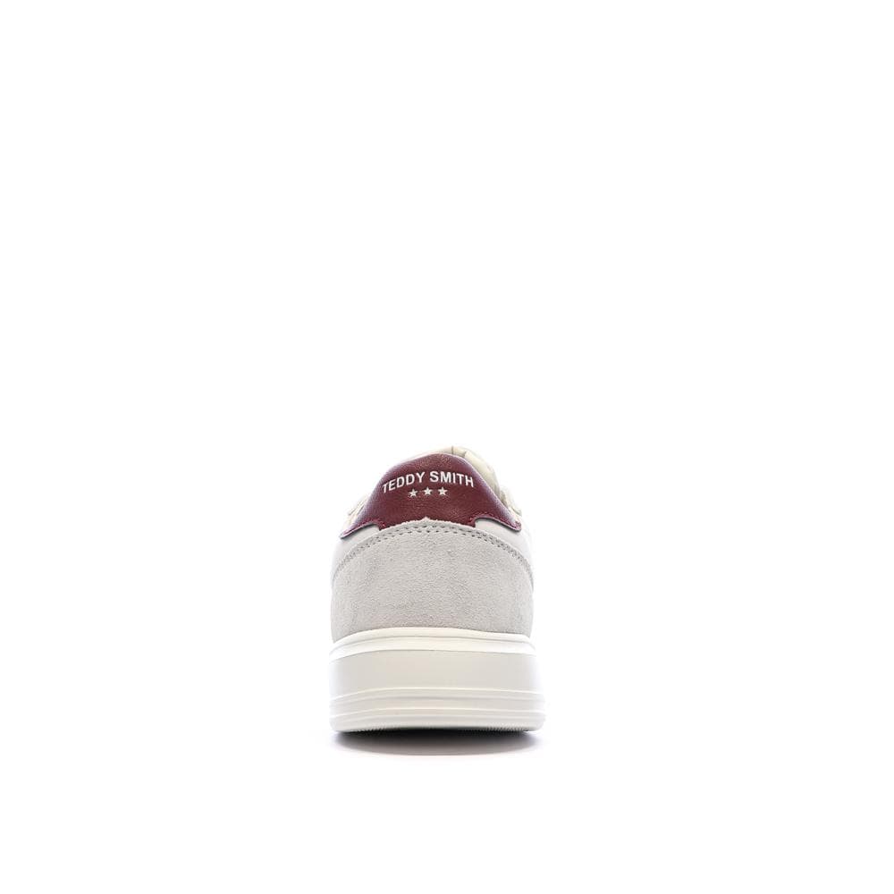 Baskets Blanches/Bordeaux Homme Teddy Smith 120004 3