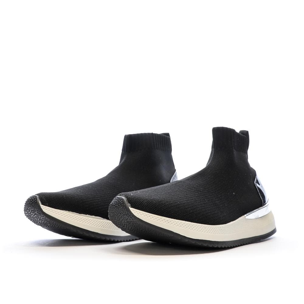 Baskets Noires Femme Eskandalo & Kaos Ankle 6