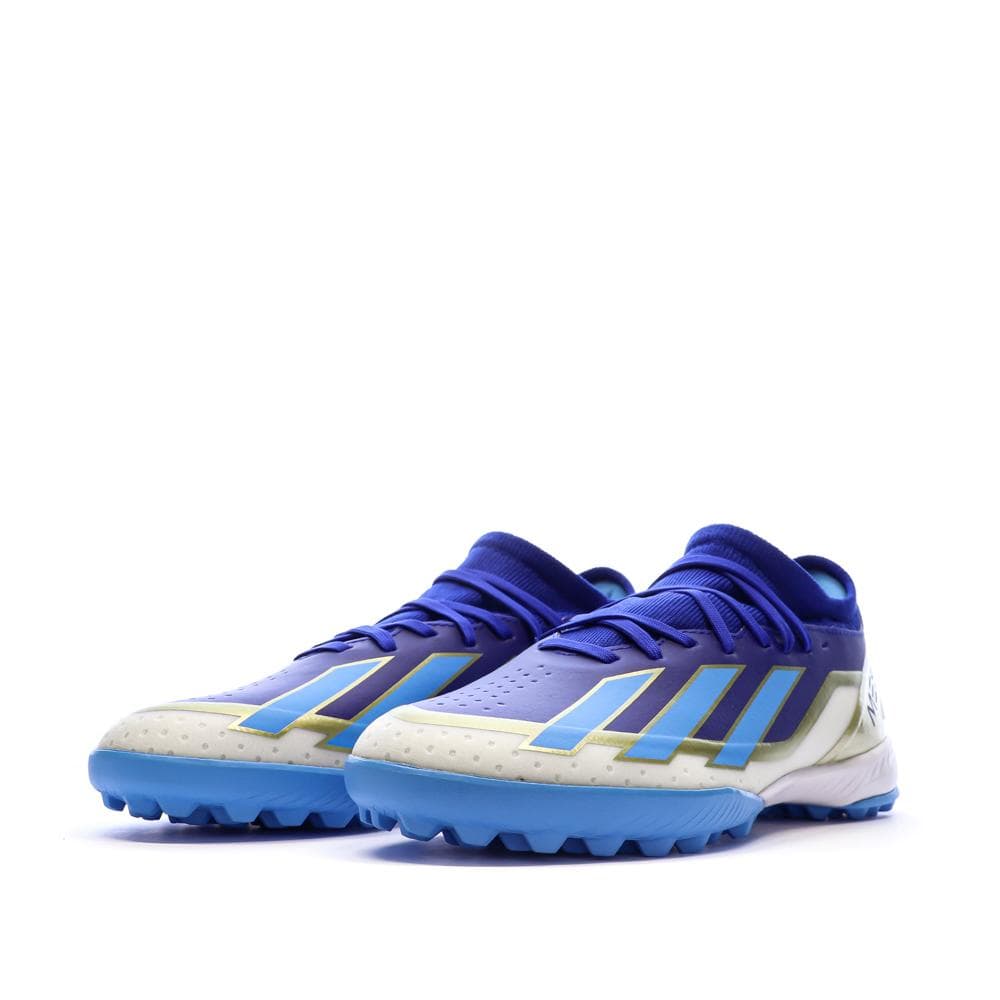 Chaussures de Foot Bleues Homme Adidas X Crazyfast League TF Messi 6