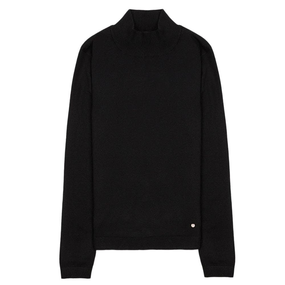 Pull Noir Femme Teddy Smith Connie 1