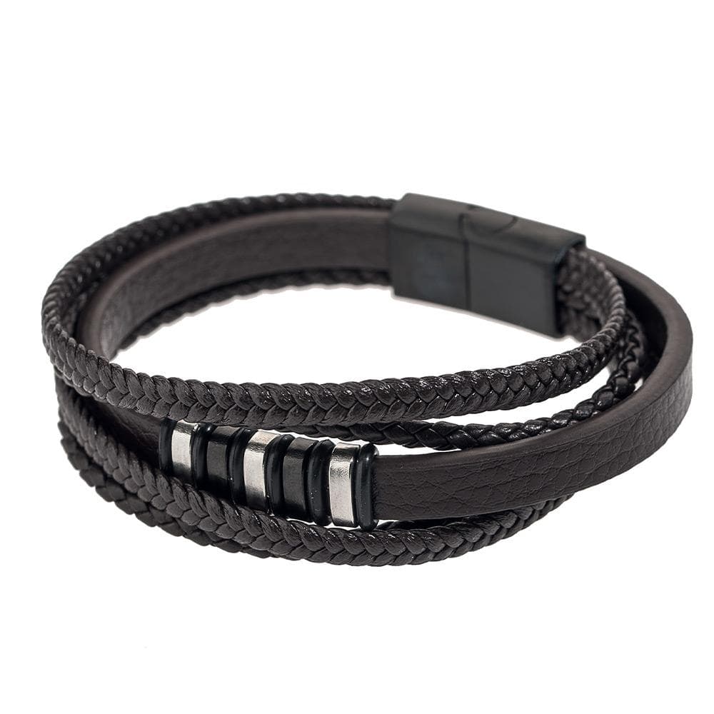 Bracelet Noir Geographical Norway 315117 1