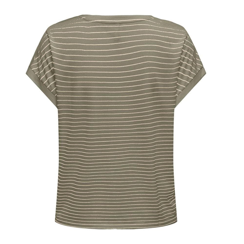 T-Shirt Kaki/Doré Femme Only Karla 2
