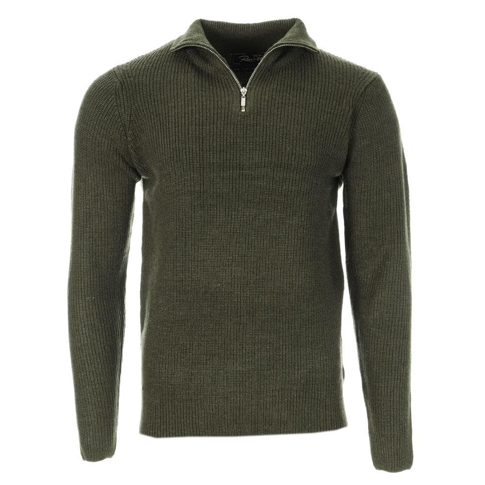 Pull 1/4 Zip Kaki Homme RMS26 Camioneur 1