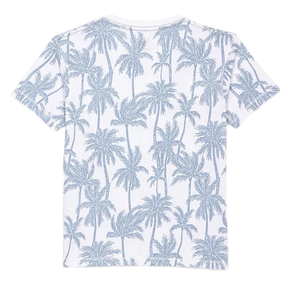 T-Shirt Blanc/Bleu Garçon Kaporal Omyg 2