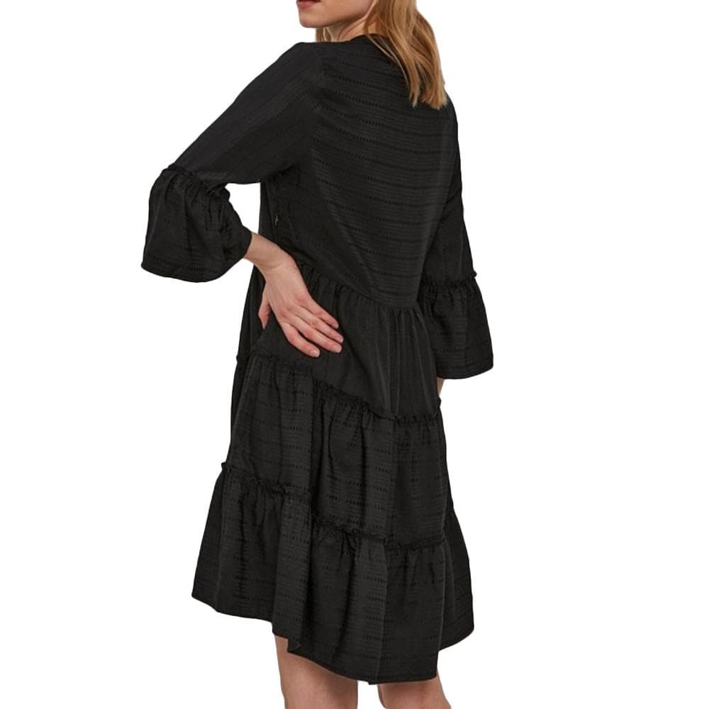 Robe Noire Femme Vila Vietna 2
