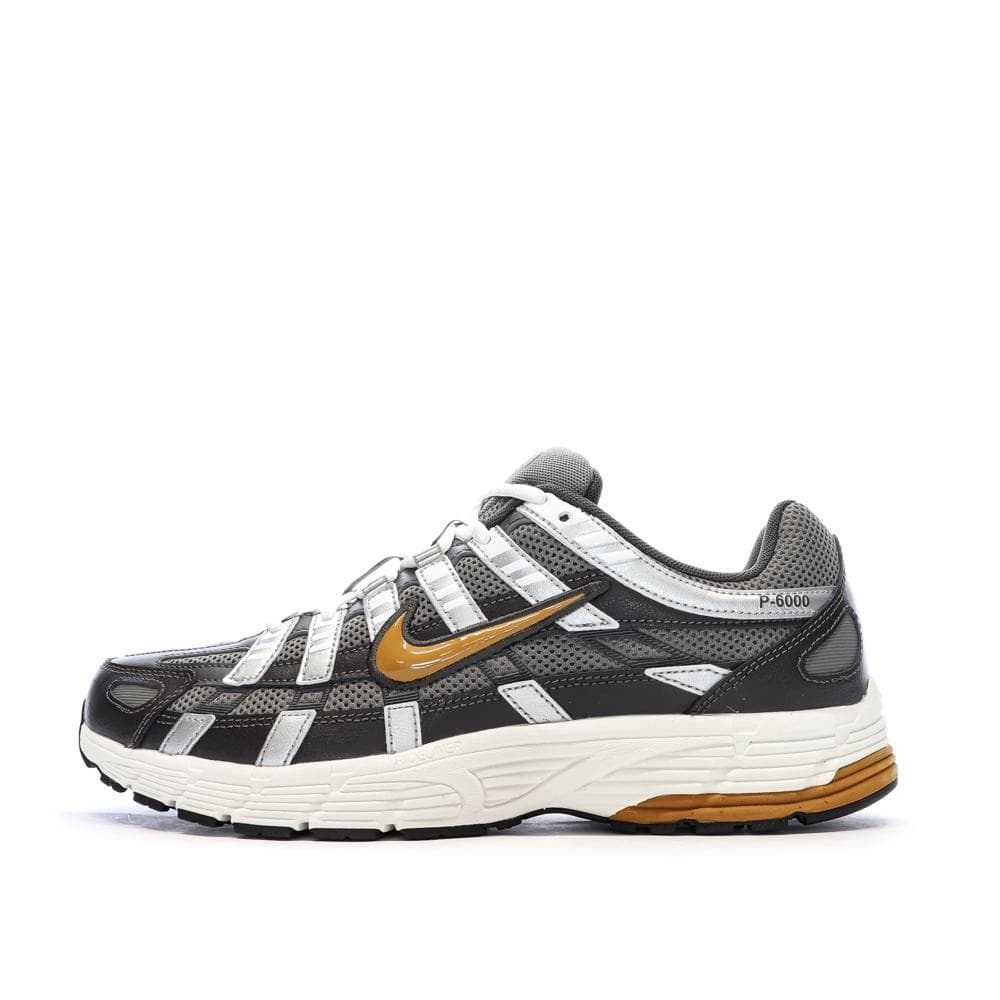 Baskets Grises/Moutarde Homme Nike P-6000 1