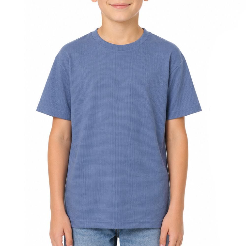 T-Shirt Bleu Garçon Paname Brothers Poly Indigo 1