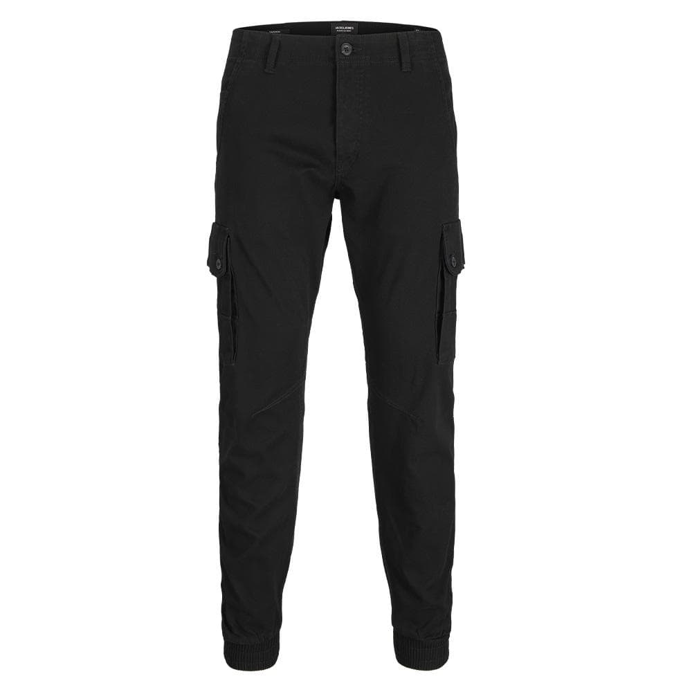 Pantalon Cargo Noir fluide Garçon Jack & Jones Paul 111 1