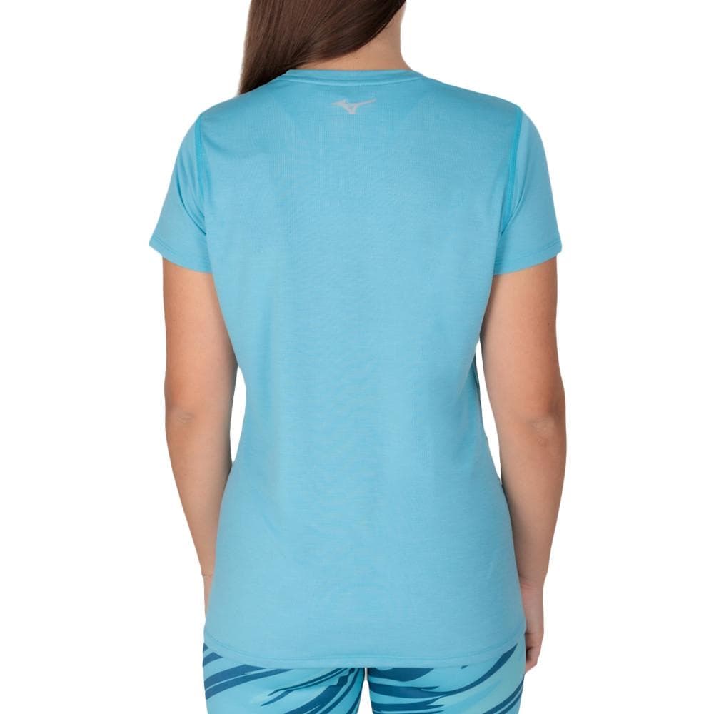 T-shirt Bleu Femme Mizuno Impulse 2