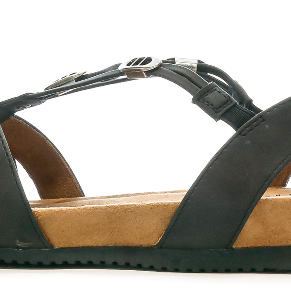 Sandales Noir Femme RELIFE Jyltane 7