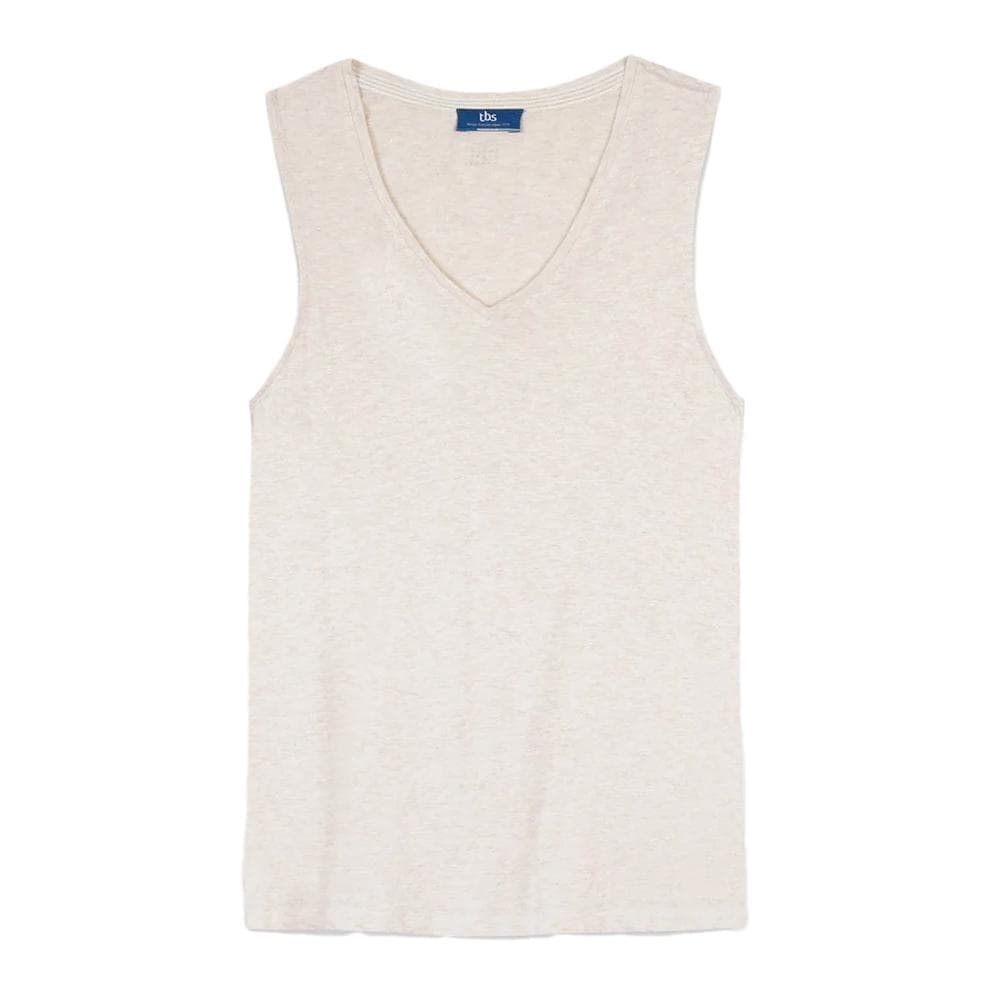 Débardeur Blanc Femme TBS ADINADEBP 1